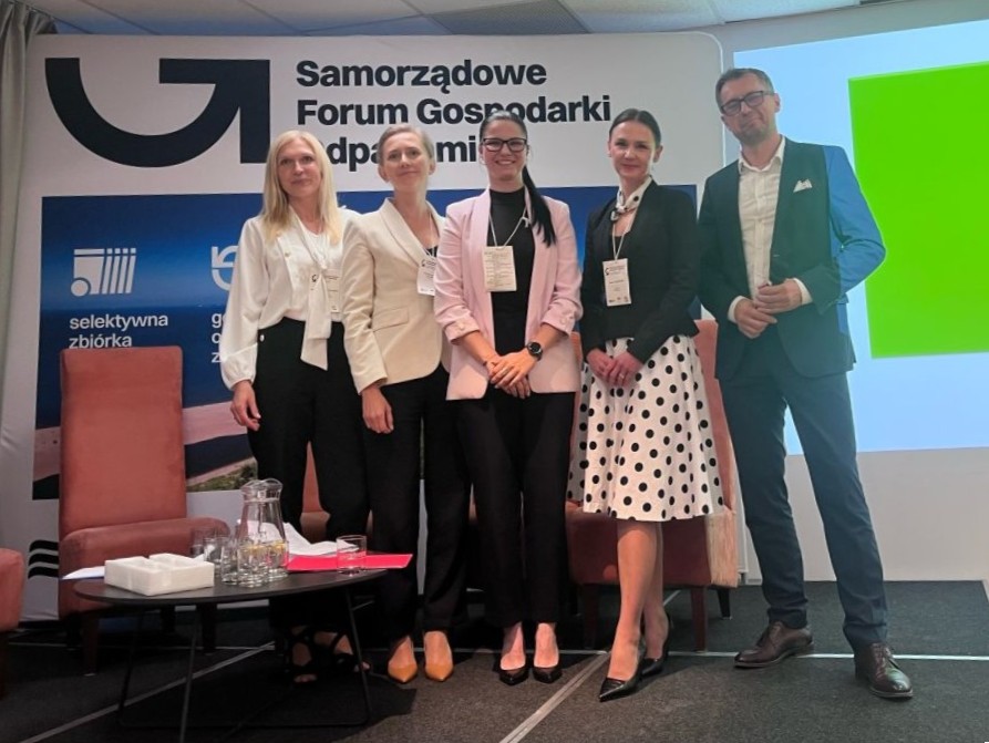 Kamila Jachnik-Czarnecka na Samorządowym Forum Gospodarki Odpadami